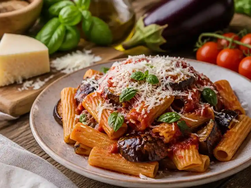 Secretos para una pasta con berenjenas perfecta al estilo siciliano