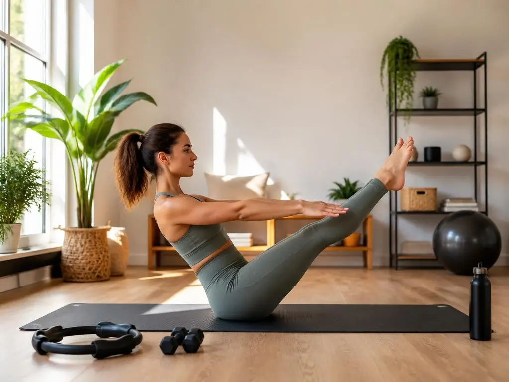 Beneficios clave de practicar pilates en casa para tu salud