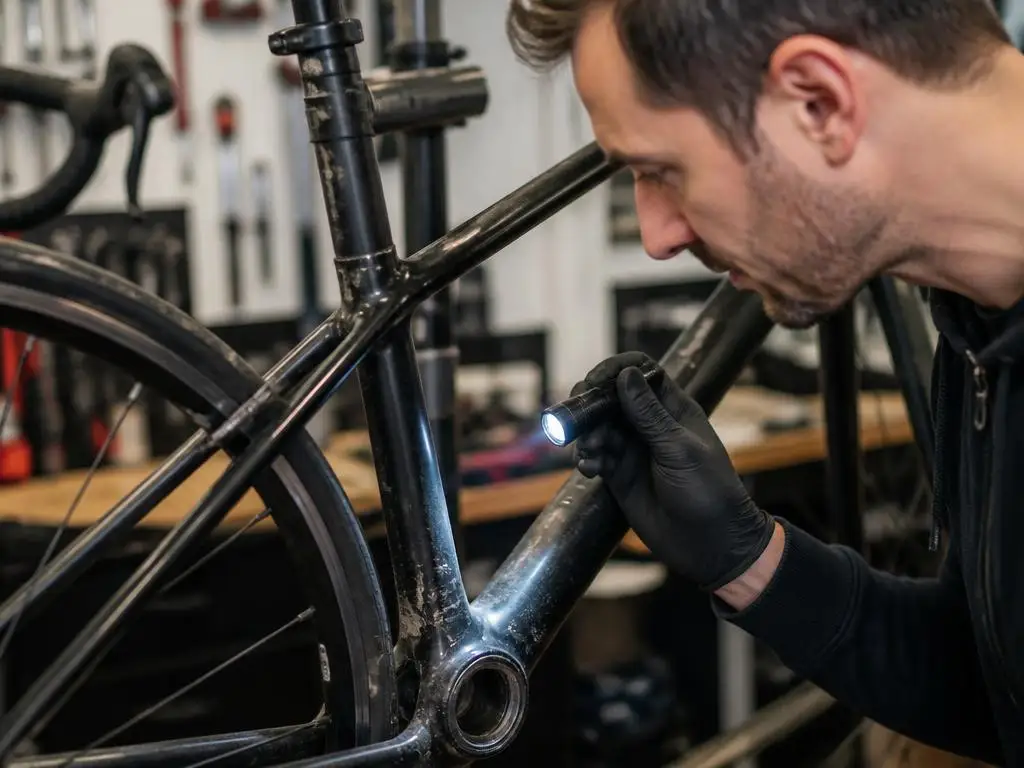 Claves para detectar daños ocultos en el cuadro de bicicleta usado
