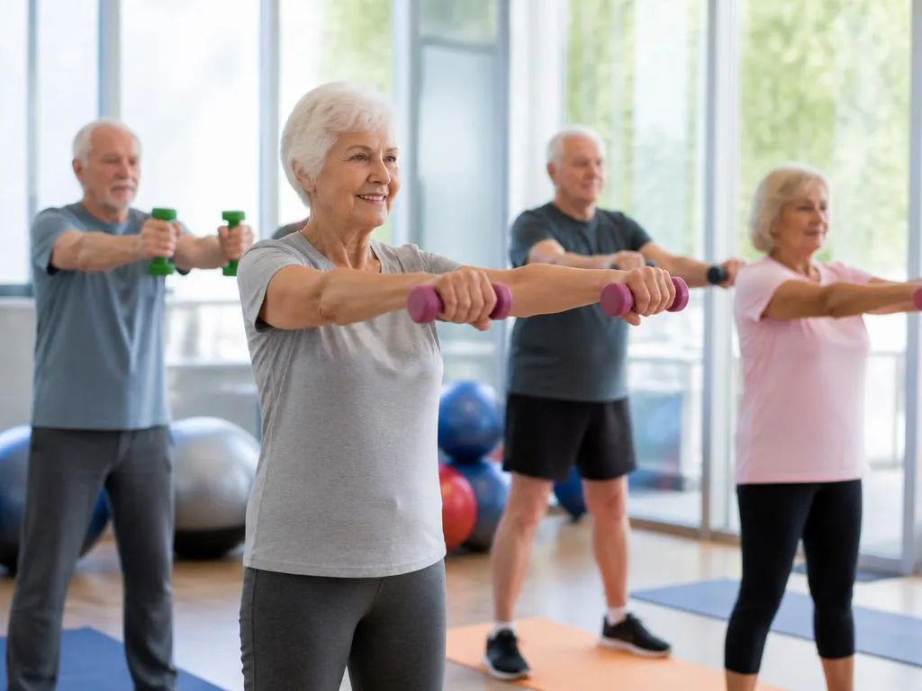 Cómo mejorar la condición física funcional en la tercera edad