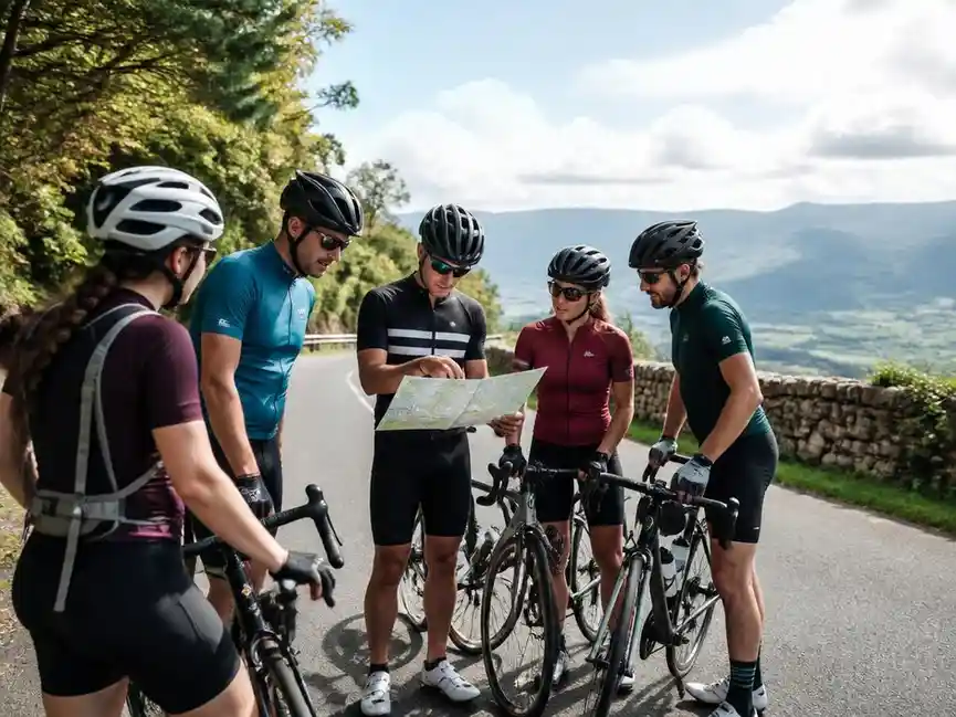 Cómo planificar rutas de ciclismo en grupo con seguridad y éxito