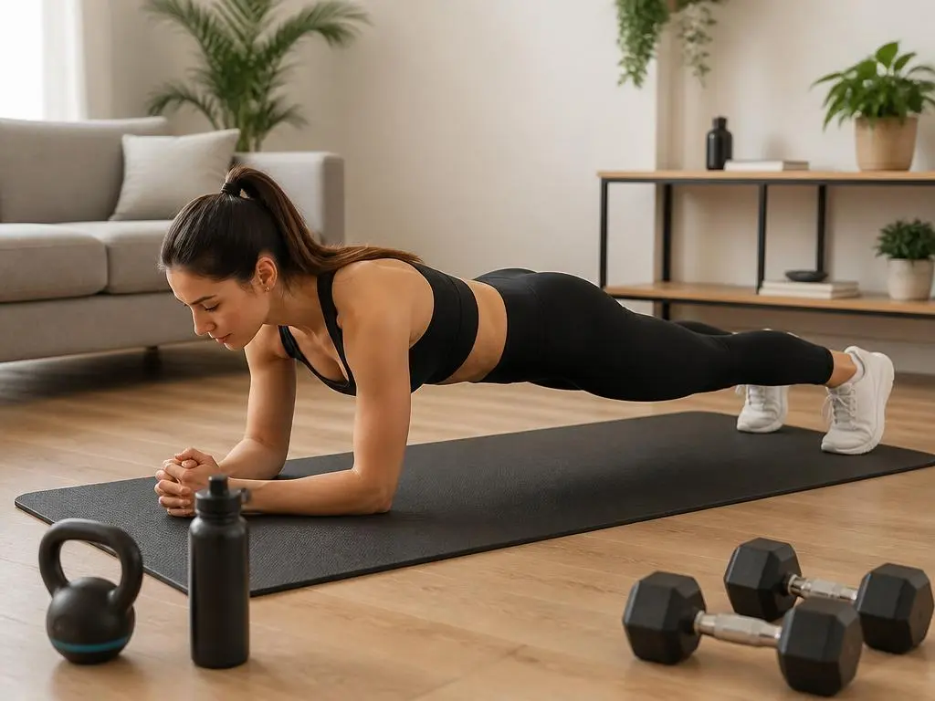 Ejercicios con colchoneta de gimnasio para entrenar en casa