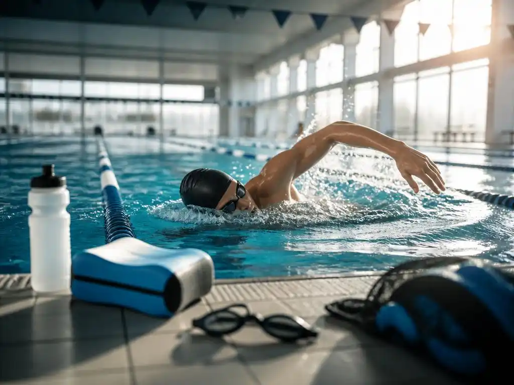 Optimización de rutinas para ganar resistencia en natación
