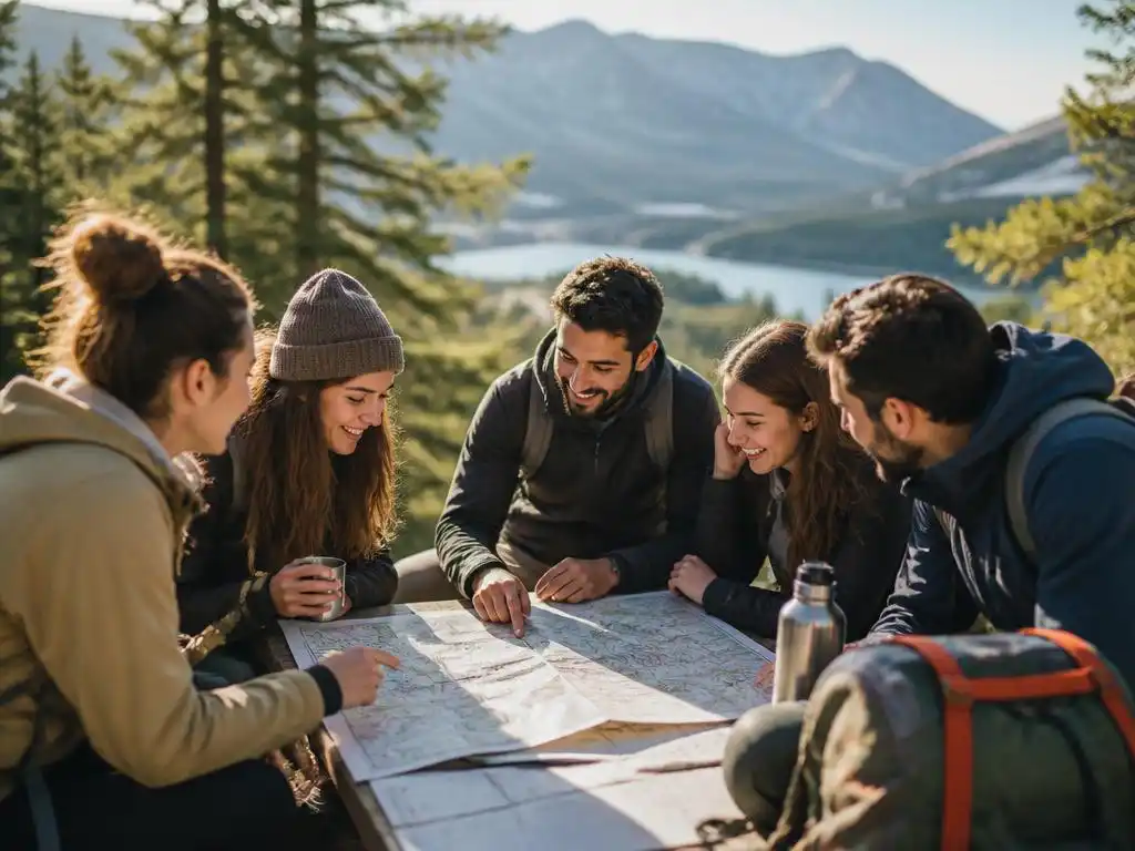 Organizar salidas grupales inolvidables con amigos cercanos