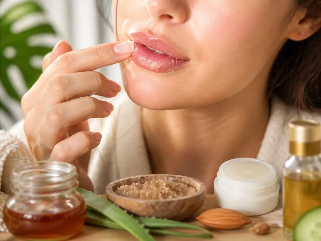 Rutinas naturales para realzar la belleza y el volumen de tus labios