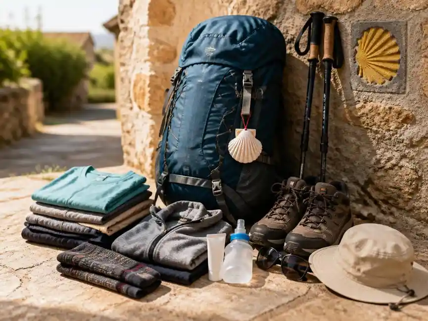 Equipamiento técnico: la mejor ropa para hacer el camino de Santiago en verano