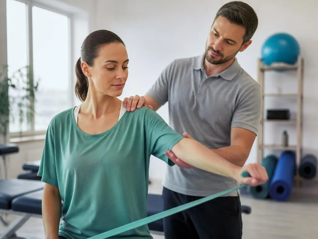 Guía de entrenamiento adaptado tras una tendinitis en el hombro