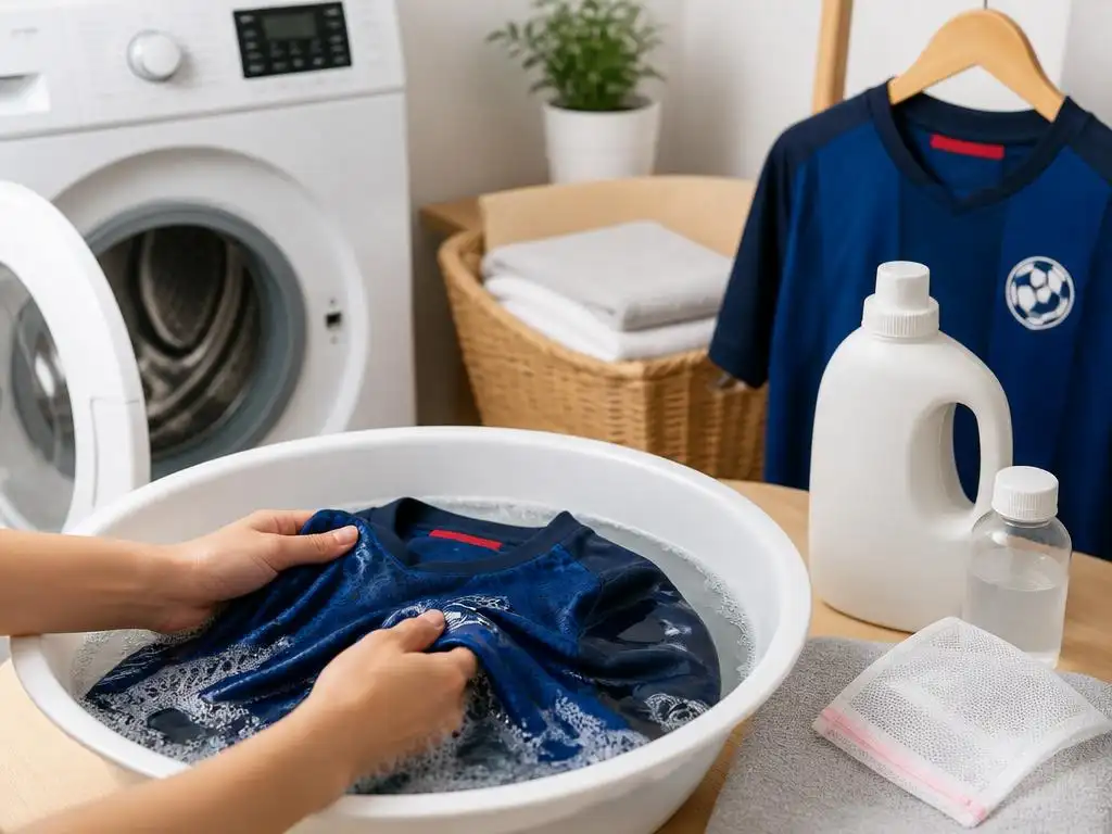 Guía esencial sobre cómo lavar una camisa de futbol correctamente